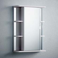 Corozo Зеркальный шкаф Орион 55-2 белый – фотография-3
